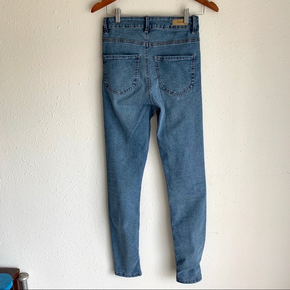 ❌SOLD❌ Saint Tropez Highwaisted Skinny Jeans Sz S - Picture 8 of 16